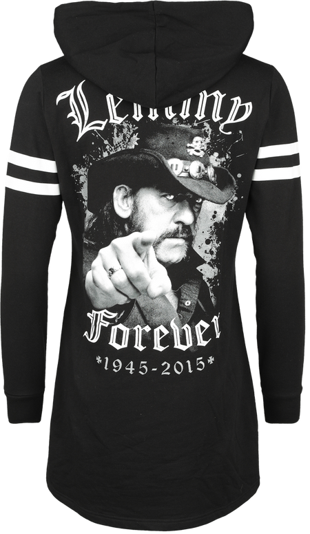 Robe mi-longue  de Lemmy Kilmister - Lemmy Forever - S - pour Femme - noir - Lemmy Kilmister - View 2