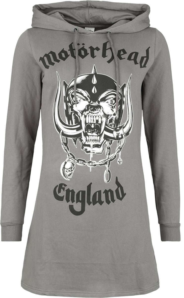 Robe mi-longue  de Motörhead - England - XS à S - pour Femme - gris - Motörhead