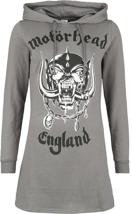 Robe mi-longue  de Motörhead - England - XS à S - pour Femme - gris - Motörhead