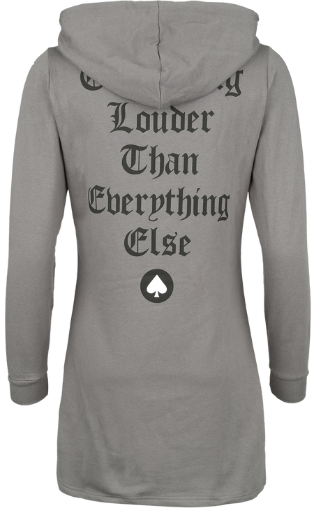 Robe mi-longue  de Motörhead - England - XS à S - pour Femme - gris - Motörhead - View 2