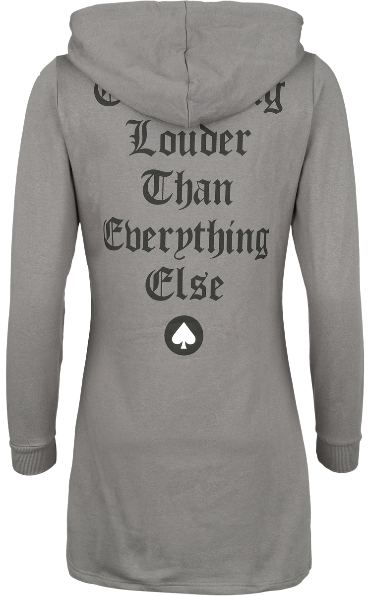 Robe mi-longue  de Motörhead - England - XS à S - pour Femme - gris - Motörhead - View 2