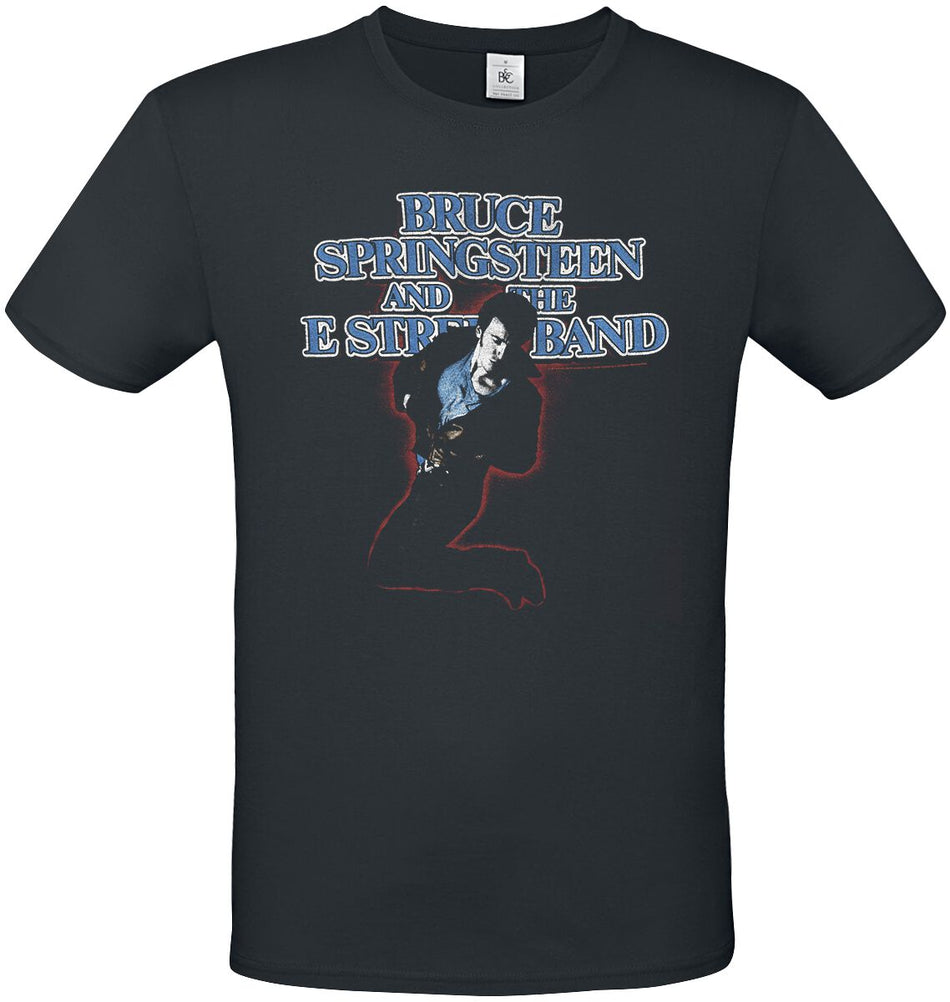 T-Shirt Manches courtes  de Bruce Springsteen - Tour '84-'85 - S à 3XL - pour Homme - noir - Bruce Springsteen