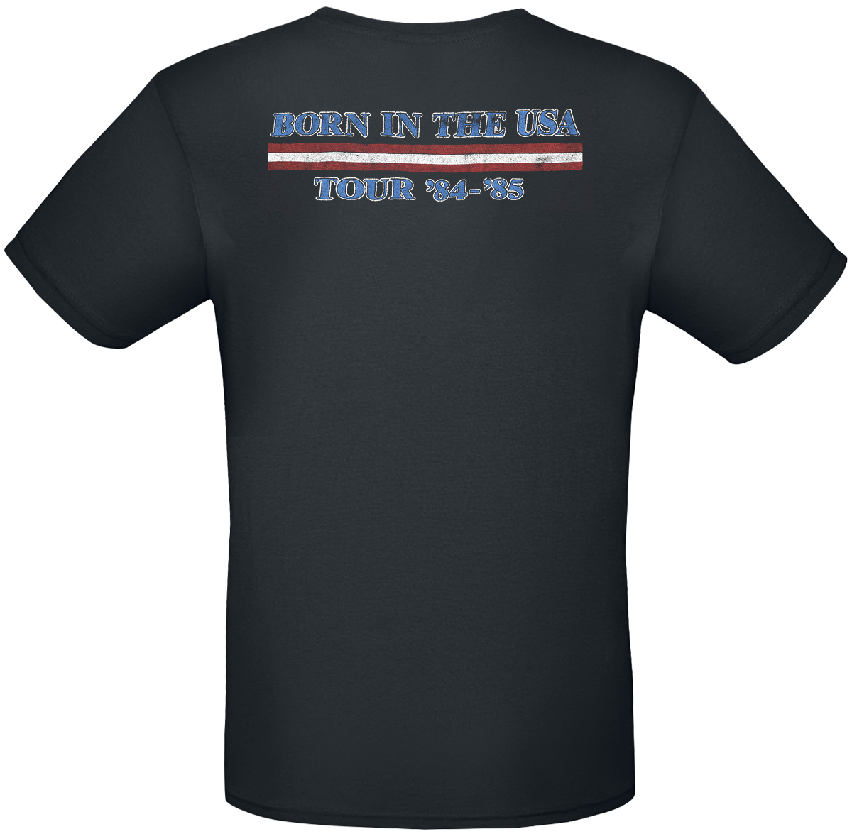 T-Shirt Manches courtes  de Bruce Springsteen - Tour '84-'85 - S à 3XL - pour Homme - noir - Bruce Springsteen - View 2