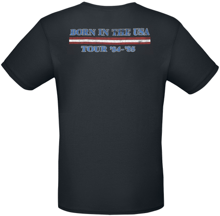 T-Shirt Manches courtes  de Bruce Springsteen - Tour '84-'85 - S à 3XL - pour Homme - noir - Bruce Springsteen - View 2