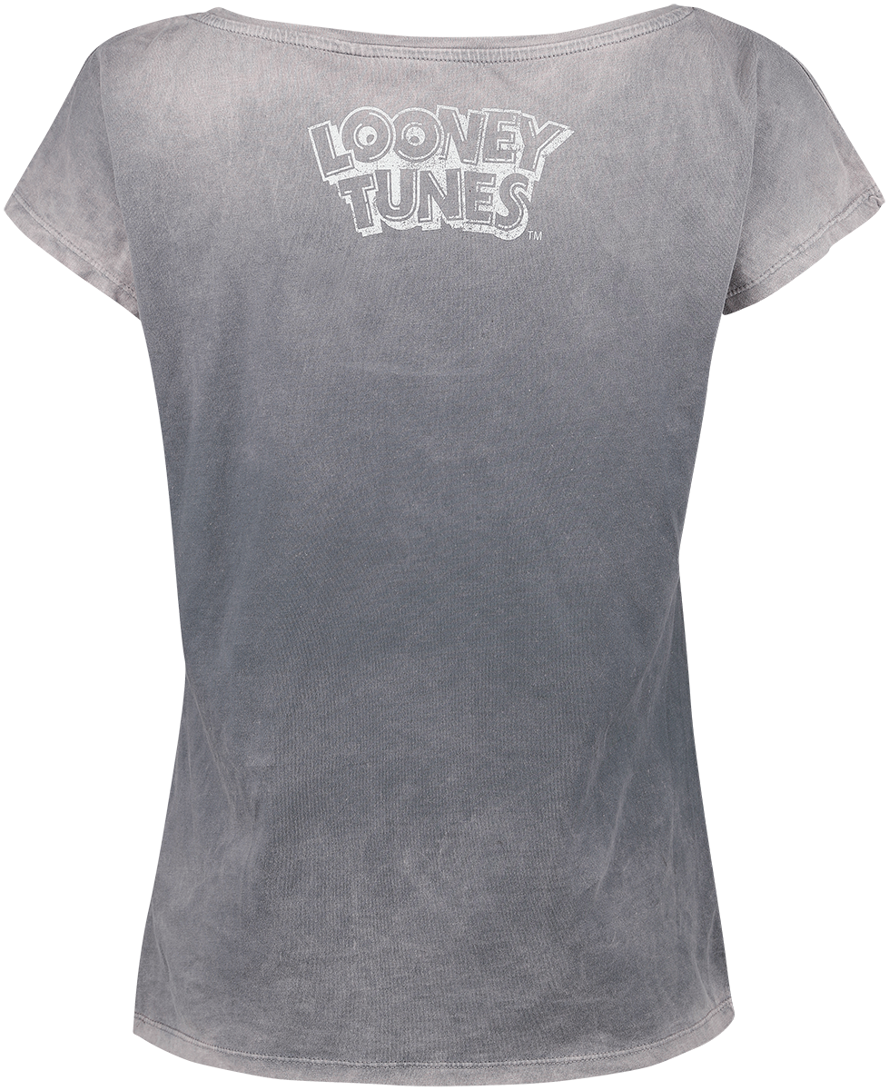 T-Shirt Manches courtes  de Looney Tunes - Titi - M à XL - pour Femme - rose clair - Looney Tunes - View 2