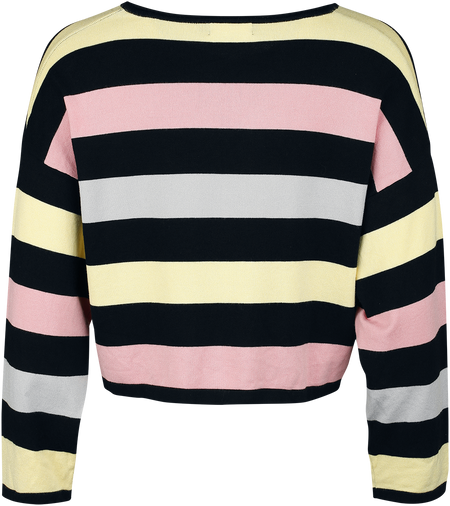 Pull tricoté  de Banned Alternative - Pull Rayé Nana - S à XL - pour Femme - multicolore - Banned Alternative - View 2