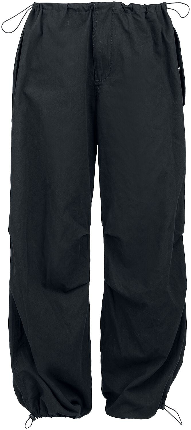 Pantalon en toile  de Banned Alternative - Pantalon Jambes Amples Nyx - XS à XXL - pour Femme - noir - Banned Alternative