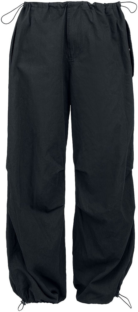 Pantalon en toile  de Banned Alternative - Pantalon Jambes Amples Nyx - XS à XXL - pour Femme - noir - Banned Alternative