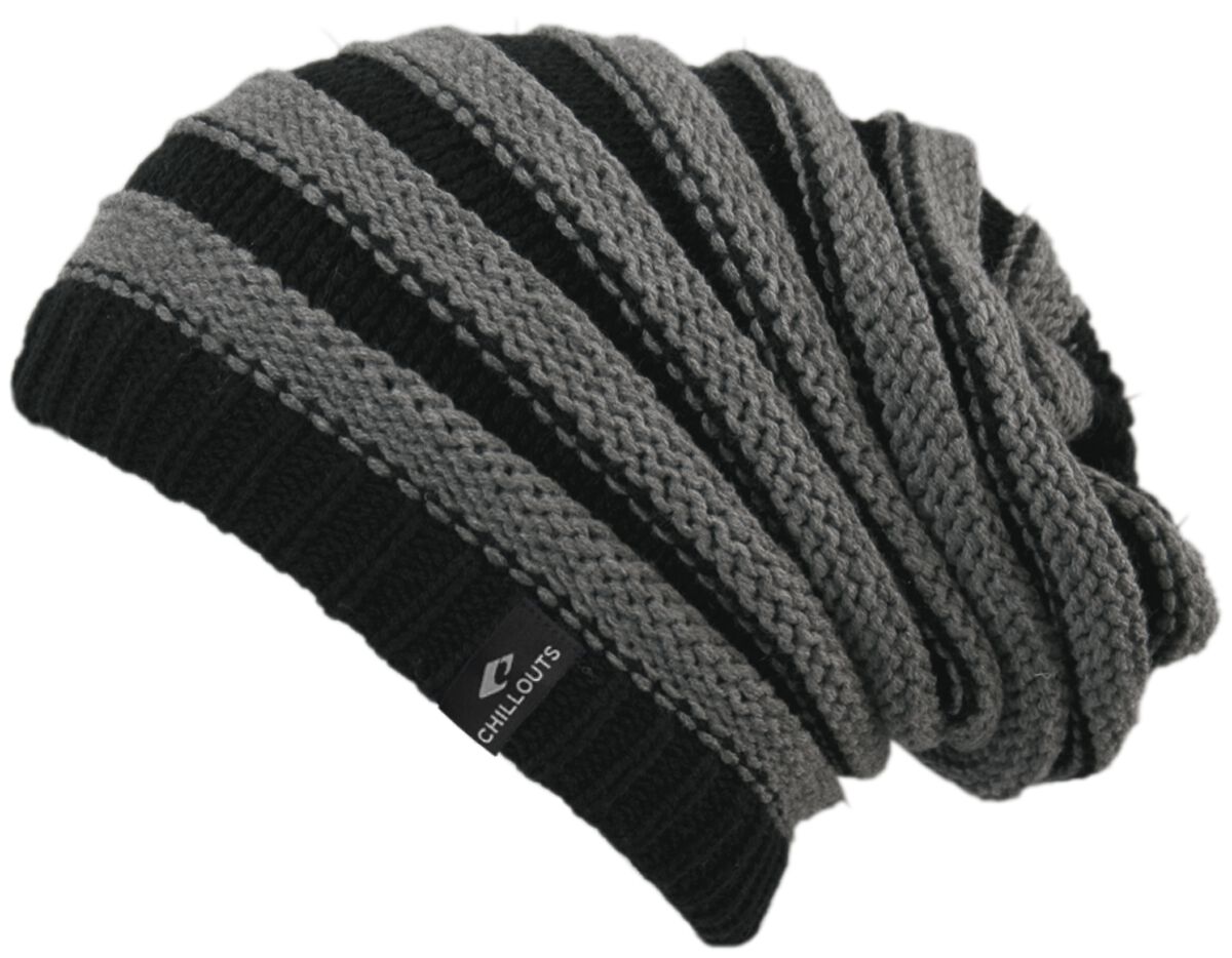 Bonnet  de Chillouts - Brian - Bonnet - pour Unisexe - noir/gris - Chillouts