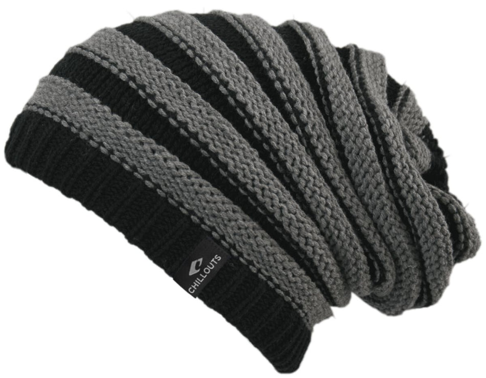 Bonnet  de Chillouts - Brian - Bonnet - pour Unisexe - noir/gris - Chillouts