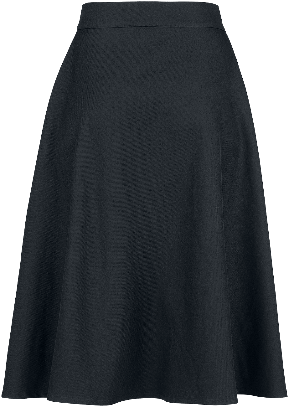 Jupe mi-longue Gothic de Banned Retro - Book Worm - Jupe - XS à 4XL - pour Femme - noir - Banned Retro - View 2