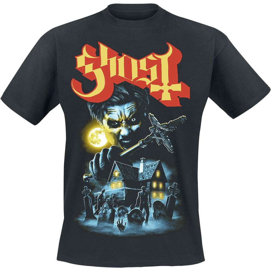 T-Shirt Manches courtes  de Ghost - By The Cemetery - S à 4XL - pour Homme - noir - Ghost