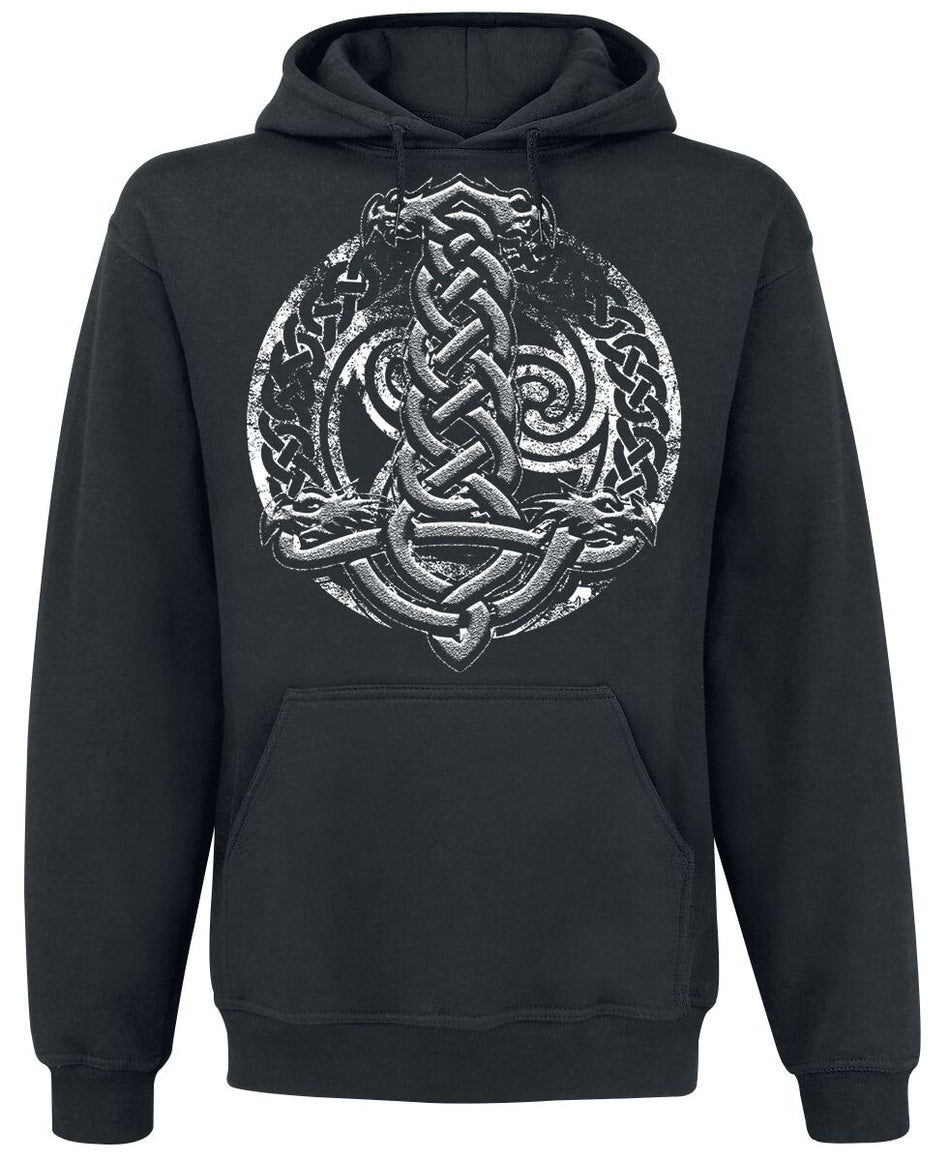 Sweat-shirt à capuche  de Axel Hermann - Celtic Shield - S à 5XL - pour Homme - noir - Axel Hermann