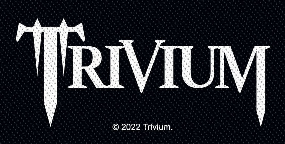 Patch  de Trivium - Logo - pour Unisexe - noir/gris/blanc - Trivium