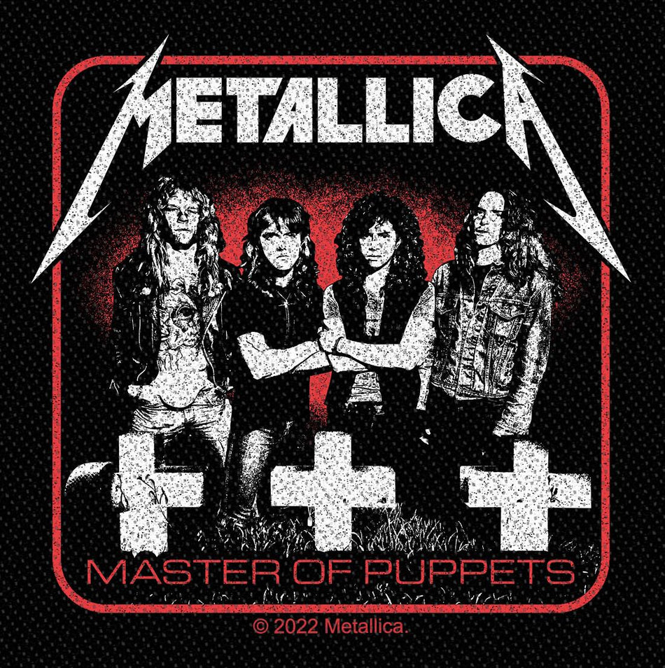 Patch  de Metallica - Master Of Puppets Band - pour Unisexe - multicolore - metallica