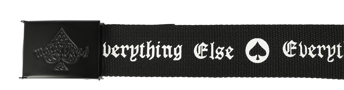 Ceinture  de Motörhead - Logo - pour Unisexe - noir - Motörhead - View 2