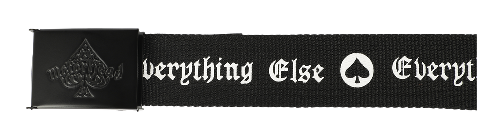 Ceinture  de Motörhead - Logo - pour Unisexe - noir - Motörhead - View 2