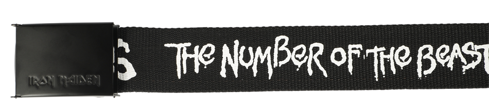 Ceinture  de Iron Maiden - Logo - pour Unisexe - noir - Iron Maiden - View 2