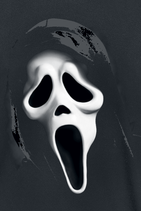 T-Shirt Manches courtes  de Scream (Film) - Ghostface - Angled Mask - S à 3XL - pour Homme - noir - Scream (Film) - View 2