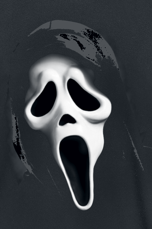 T-Shirt Manches courtes  de Scream (Film) - Ghostface - Angled Mask - S à 3XL - pour Homme - noir - Scream (Film) - View 2