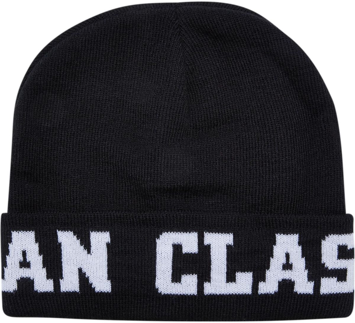 Bonnet  de Urban Classics - Bonnet Logo Jacquard - pour Unisexe - noir - Urban Classics