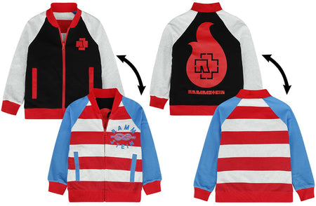 Veste  de Rammstein - Kids-Wendejacke - 146/152 - pour filles & garçonse - multicolore - Rammstein