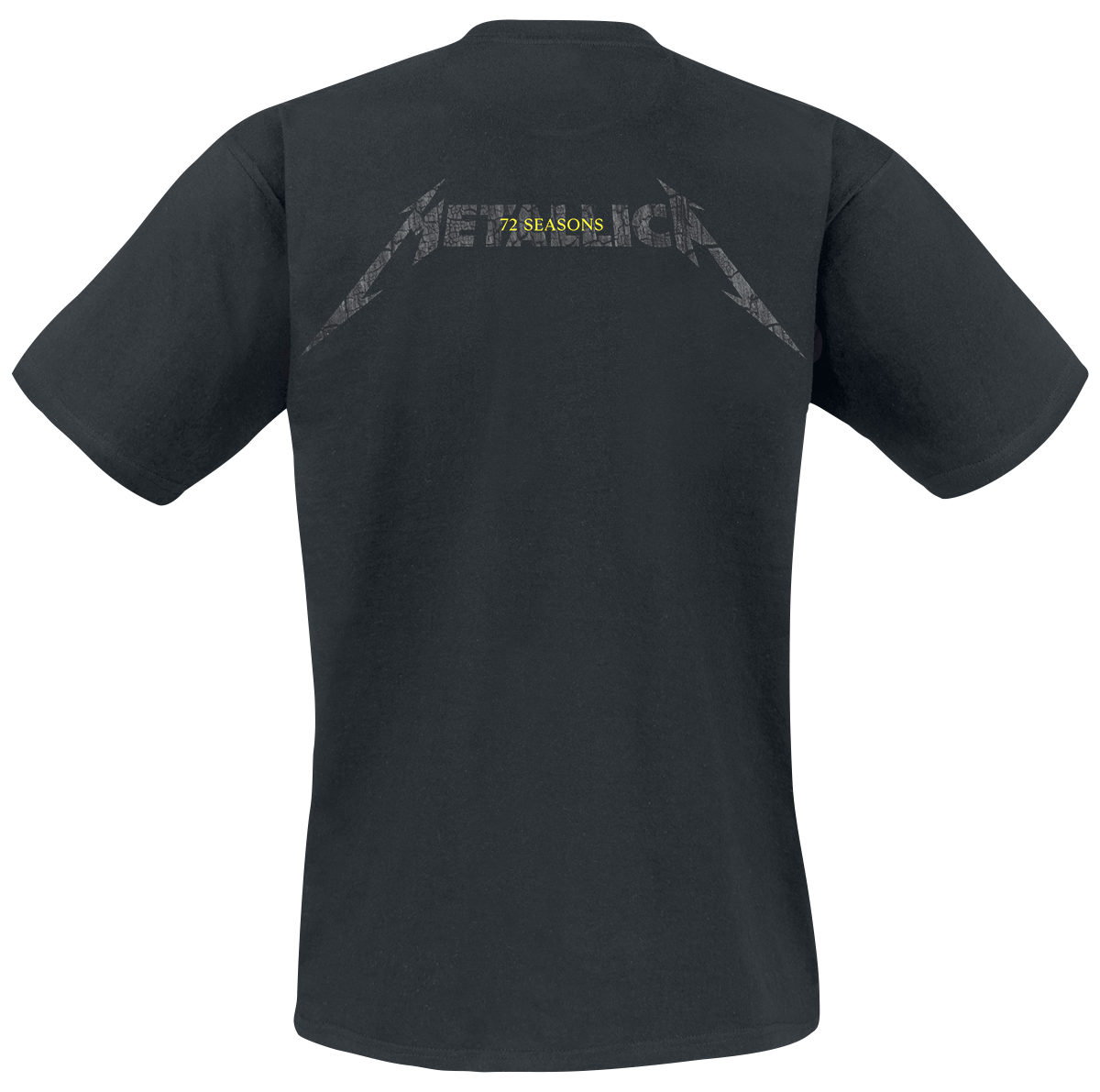 T-Shirt Manches courtes  de Metallica - Charred 72 (M72) - S à 5XL - pour Unisexe - noir - metallica - View 2