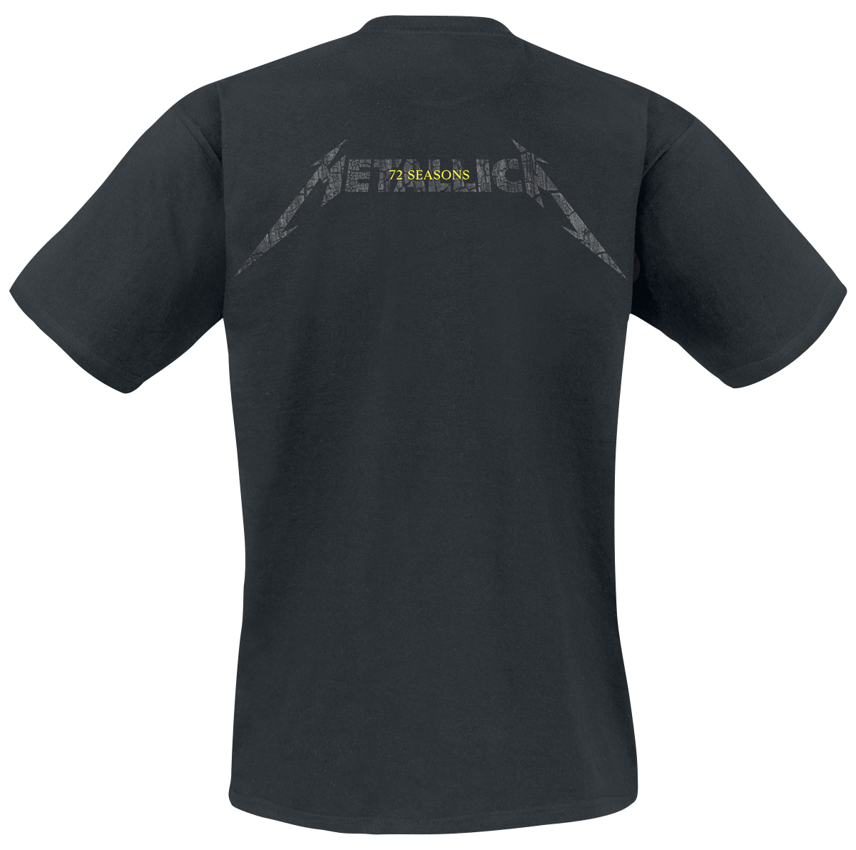 T-Shirt Manches courtes  de Metallica - Charred 72 (M72) - S à 5XL - pour Homme - noir - metallica - View 2