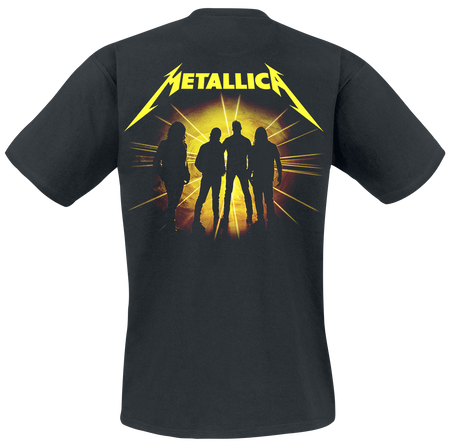 T-Shirt Manches courtes  de Metallica - Strobes (M72) - S à 5XL - pour Homme - noir - metallica - View 2
