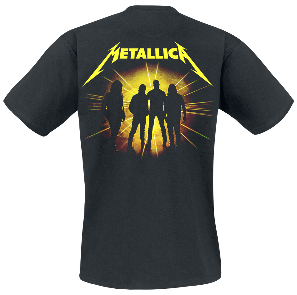 T-Shirt Manches courtes  de Metallica - Strobes (M72) - S à 5XL - pour Homme - noir - metallica - View 2