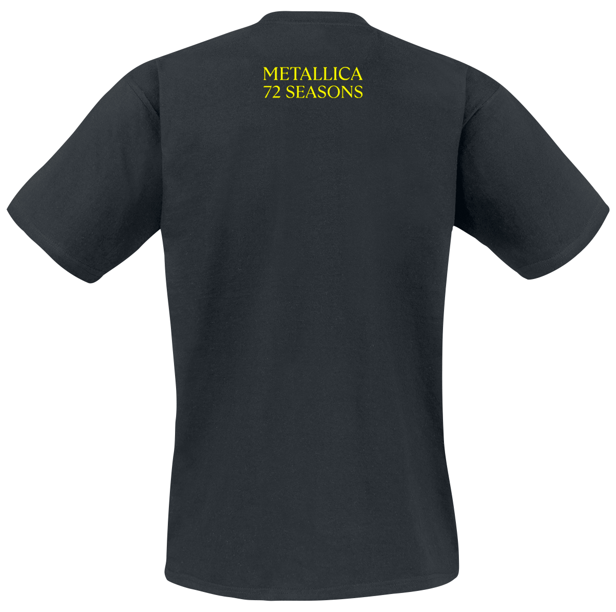 T-Shirt Manches courtes  de Metallica - Broken/Burnt Drums (M72) - S à XL - pour Homme - noir - metallica - View 2