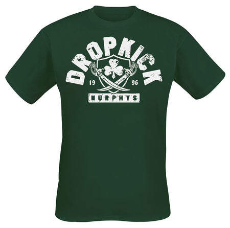 T-Shirt Manches courtes  de Dropkick Murphys - Bruin Badge - S à XXL - pour Homme - vert foncé - Dropkick Murphys