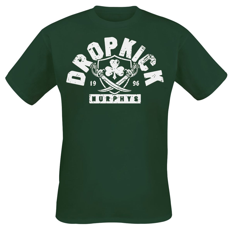 T-Shirt Manches courtes  de Dropkick Murphys - Bruin Badge - S à XXL - pour Homme - vert foncé - Dropkick Murphys