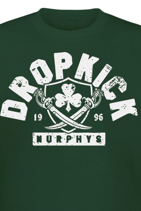 T-Shirt Manches courtes  de Dropkick Murphys - Bruin Badge - S à XXL - pour Homme - vert foncé - Dropkick Murphys - View 2