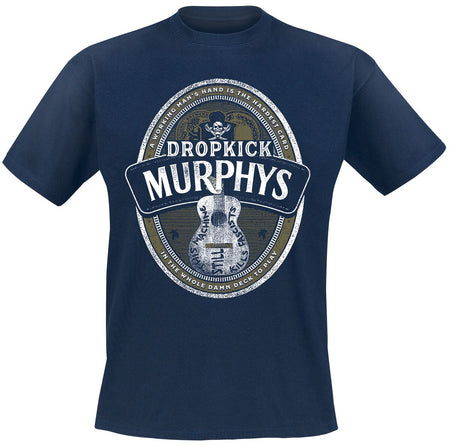 T-Shirt Manches courtes  de Dropkick Murphys - Beer Label - S à XXL - pour Homme - marine - Dropkick Murphys