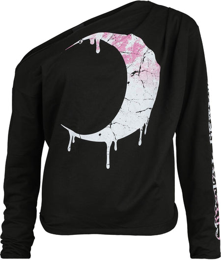 Sweat-shirt Gothic de Outer Vision - Artemis - S à XXL - pour Femme - noir - Outer Vision