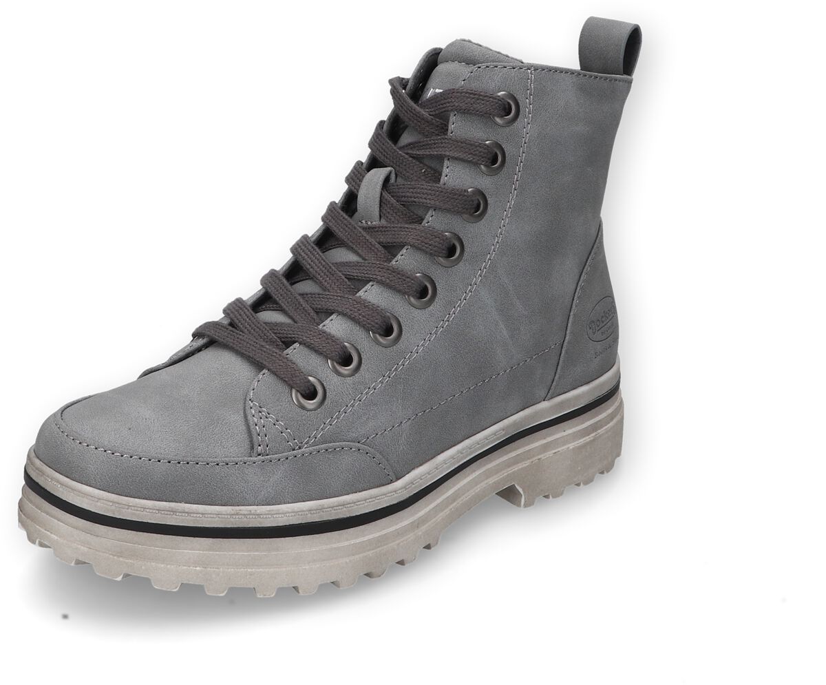 Bottes Gothic de Dockers by Gerli - Bottines Lacées - EU37 à EU42 - pour Femme - gris - Dockers by Gerli