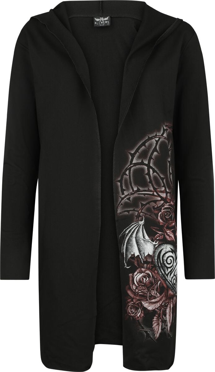 Gilets & Ponchos Gothic de Alchemy England - Brianza - S à M - pour Femme - noir - Alchemy England