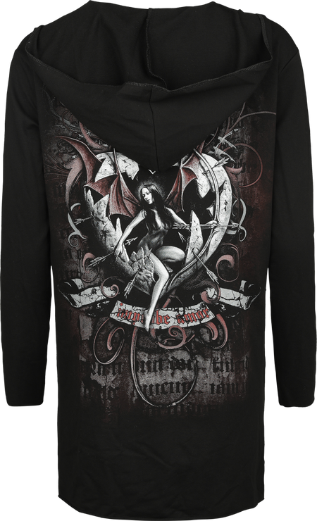 Gilets & Ponchos Gothic de Alchemy England - Brianza - S à M - pour Femme - noir - Alchemy England - View 2