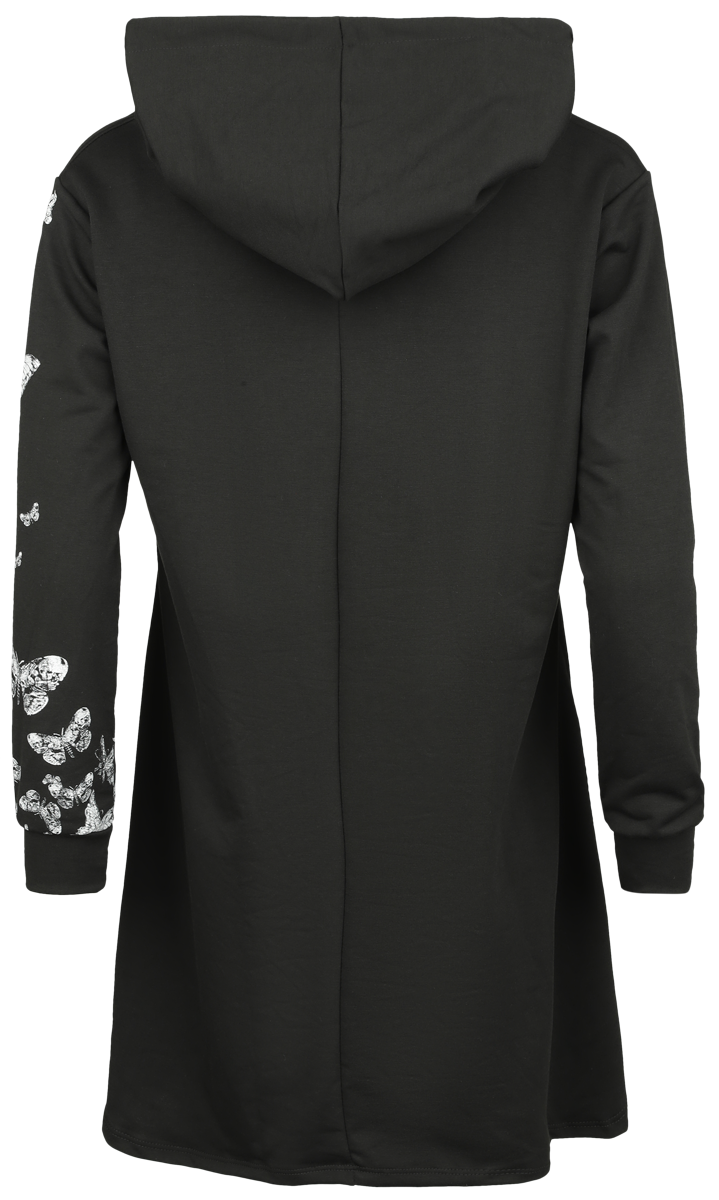 Sweat-shirt à capuche Gothic de Alchemy England - Sia - M à L - pour Femme - noir - Alchemy England - View 2