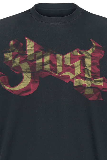 T-Shirt Manches courtes  de Ghost - Large Logo - S à XXL - pour Homme - noir - Ghost - View 2