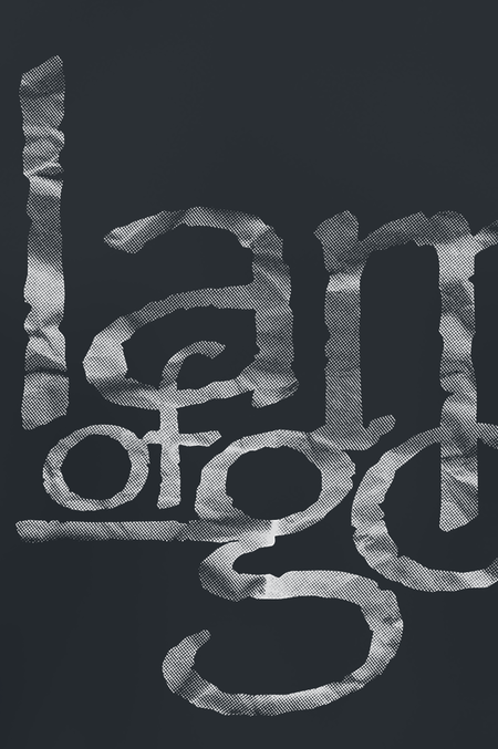 T-Shirt Manches courtes  de Lamb Of God - Large Stacked Logo - S à M - pour Homme - noir - Lamb Of God - View 2