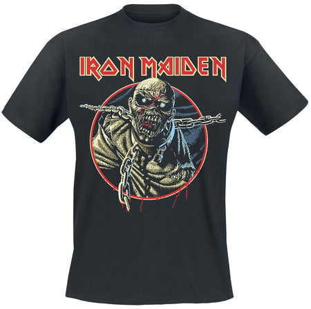 T-Shirt Manches courtes  de Iron Maiden - POM Circle Drip - S à 4XL - pour Homme - noir - Iron Maiden