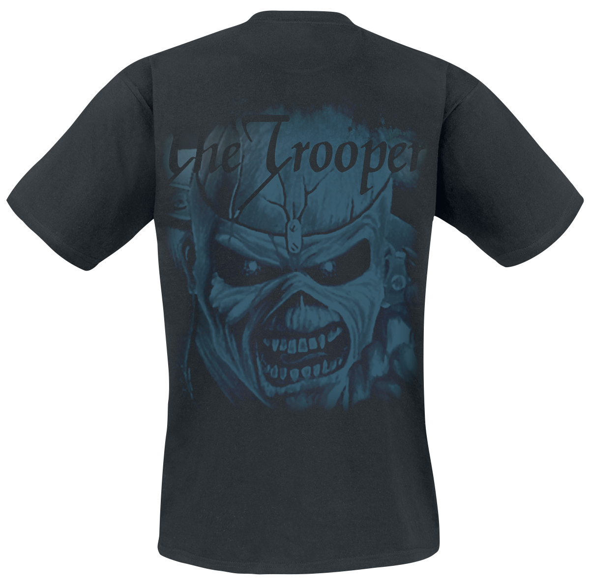 T-Shirt Manches courtes  de Iron Maiden - POM Trooper Eddie Large Eyes - S à 4XL - pour Homme - noir - Iron Maiden - View 2