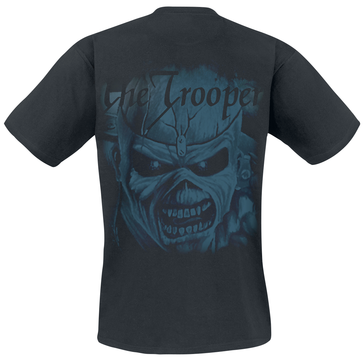 T-Shirt Manches courtes  de Iron Maiden - POM Trooper Eddie Large Eyes - S à 4XL - pour Homme - noir - Iron Maiden - View 2