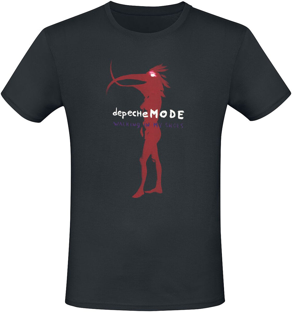 T-Shirt Manches courtes  de Depeche Mode - Walking In My Shoes - S à 3XL - pour Homme - noir - Depeche Mode
