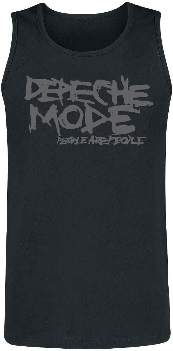 Débardeur  de Depeche Mode - People Are People - S à M - pour Homme - noir - Depeche Mode