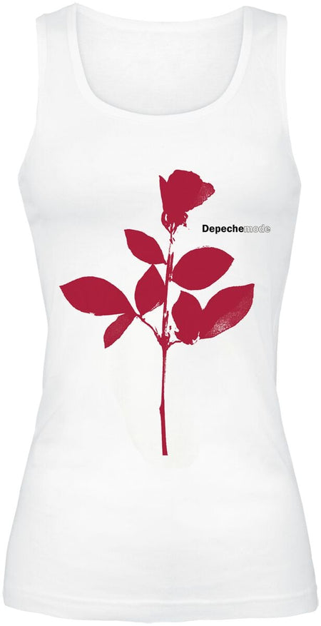 Top  de Depeche Mode - Rose - M à XXL - pour Femme - blanc - Depeche Mode