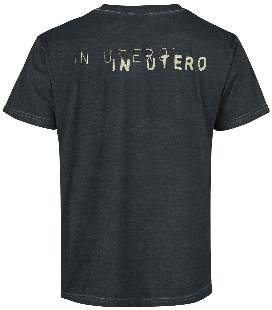 T-Shirt Manches courtes  de Nirvana - In Utero Vertical - S à 3XL - pour Homme - noir - Nirvana - View 2