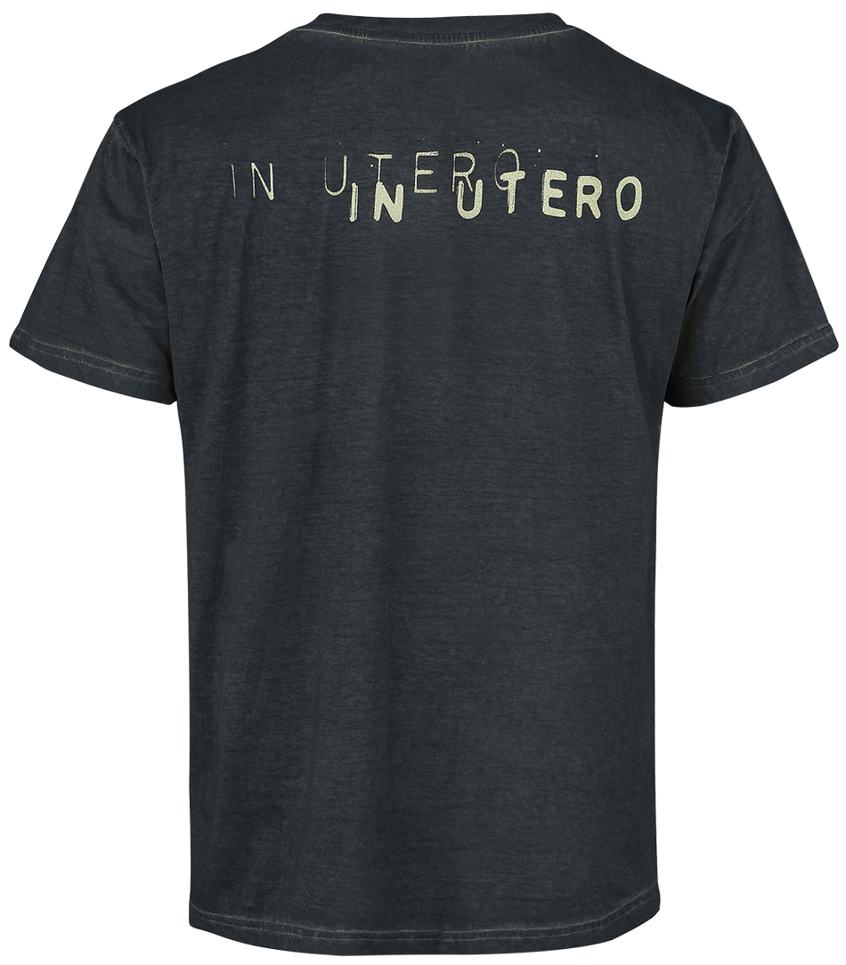 T-Shirt Manches courtes  de Nirvana - In Utero Vertical - S à 3XL - pour Homme - noir - Nirvana - View 2